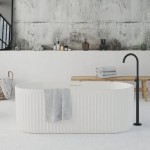 Μπανιέρα ελευθέρας τοποθέτησης 170x75 από συνθετικό επιφάνεια: Σαγρέ - Ανάγλυφη, χρώμα: Λευκό Rock Texture, White χωρίς λαβές Ελευθέρας τοποθέτησης Μπανιέρα ελευθέρας τοποθέτησης 170x75 από συνθετικό επιφάνεια: Σαγρέ - Ανάγλυφη, χρώμα: Λευκό Rock Texture, White χωρίς λαβές Ελευθέρας τοποθέτησης