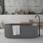 Μπανιέρα ελευθέρας τοποθέτησης 170x75 από συνθετικό επιφάνεια: Σαγρέ - Ανάγλυφη, χρώμα: Γκρι Rock Texture, Cement Grey χωρίς λαβές Ελευθέρας τοποθέτησης Μπανιέρα ελευθέρας τοποθέτησης 170x75 από συνθετικό επιφάνεια: Σαγρέ - Ανάγλυφη, χρώμα: Γκρι Rock Texture, Cement Grey χωρίς λαβές Ελευθέρας τοποθέτησης