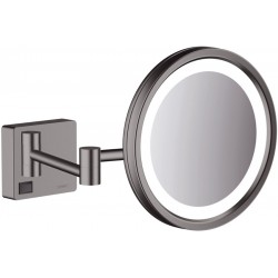Make up mirror material: Brass Wall-mounted, color: Dark Grey surface: Brushed Makeup mirrors