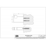 Hook Flat wall mounted material: Brass single Matte Black, color: Black surface: Matt Hooks