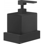 Dispenser material: Brass Wall-mounted Matte Black, color: Black surface: Matt Soap dispensers