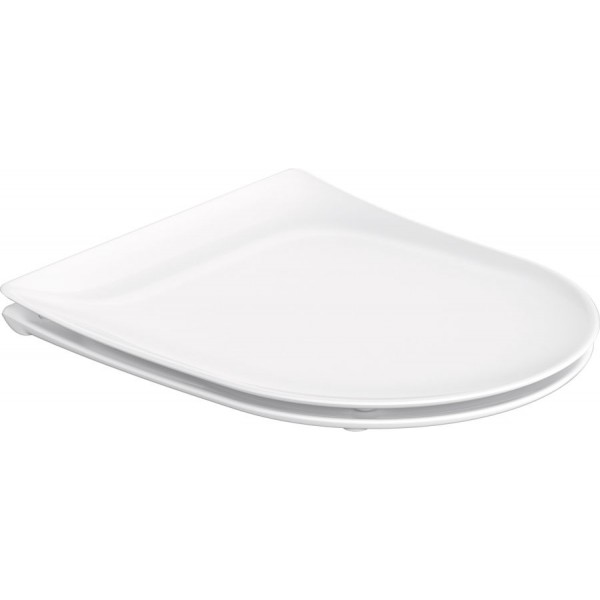 Κάλυμμα λεκάνης soft closing Sandwich slim, χρώμα: Λευκό Καλύμματα Κάλυμμα λεκάνης soft closing Sandwich slim, χρώμα: Λευκό Καλύμματα