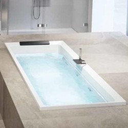 Μπανιέρα ενδοδαπέδια/ένθετη 160x70 από ακρυλικό Soft white επιφάνεια: Ματ, χρώμα: Λευκό Ενδοδαπέδιες/Ένθετες