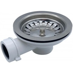 Βαλβίδα νεροχύτη από inox Βαλβίδες-σιφώνια