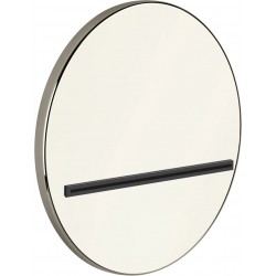 Εκροή (στόμιο) 20,7x20,7 επίτοιχος τύπος καταρράκτης (Cascatta) Nickel PVD από ορείχαλκο, χρώμα: Χρωμέ επιφάνεια: Γυαλιστερή Στόμια (ρουξούνια)