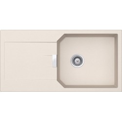 Sink Granite 100x51 left / right nested 1 bowl Everest Granite, color: Beige Granite