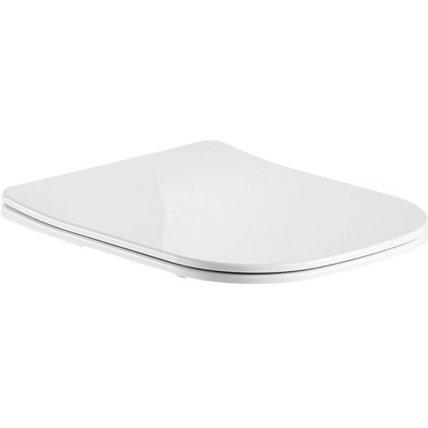 Toilet-seat soft closing, style: Sandwich Slim, color: White Toilet seats & covers Toilet-seat soft closing, style: Sandwich Slim, color: White Toilet seats & covers