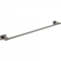 Πετσετοθήκη 60cm Brushed Hard Graphite σταθερή από ορείχαλκο μονή, χρώμα: Γκρι επιφάνεια: Βουρτσισμένη Πετσετοθήκες