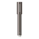 Shower head 1 jet 6.5 l/min, color: Grey surface: Brushed Hand showers