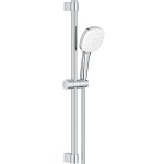 Shower slider rail 60cm material: Brass with hand shower & hose, color: Chrome surface: Glossy Shower slider rails Shower slider rail 60cm material: Brass with hand shower & hose, color: Chrome surface: Glossy Shower slider rails