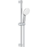 Shower slider rail 60cm material: Brass with hand shower & hose, color: Chrome surface: Glossy Shower slider rails