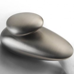 Wash basin tap Deck-mounted material: Brass mixer S size Without waste, color: Chrome surface: Brushed Deck-mounted