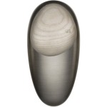 Μπαταρία νιπτήρος επικαθήμενη αναμεικτική από ορείχαλκο χαμηλή χωρίς βαλβίδα Finox Brushed Nickel, με λαβή Ash Matt, χρώμα: Χρωμέ επιφάνεια: Βουρτσισμένη Επικαθήμενες