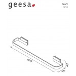 Πετσετοθήκη 45cm AISI304 σταθερή από inox μονή, χρώμα: Χρωμέ επιφάνεια: Γυαλιστερή Πετσετοθήκες Πετσετοθήκη 45cm AISI304 σταθερή από inox μονή, χρώμα: Χρωμέ επιφάνεια: Γυαλιστερή Πετσετοθήκες