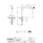 Kitchen tap Deck-mounted material: Brass, color: Chrome surface: Glossy Deck-mounted Kitchen tap Deck-mounted material: Brass, color: Chrome surface: Glossy Deck-mounted