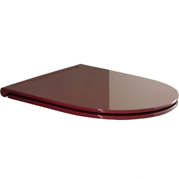 Toilet-seat soft closing, style: Sandwich Slim, color: Brick Toilet seats & covers Toilet-seat soft closing, style: Sandwich Slim, color: Brick Toilet seats & covers