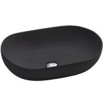 Washbasin Free standing 57,5x36,5x14,5 material: Porcelain Without hole Without overflow, color: Black surface: Matt Free standing Washbasin Free standing 57,5x36,5x14,5 material: Porcelain Without hole Without overflow, color: Black surface: Matt Free standing