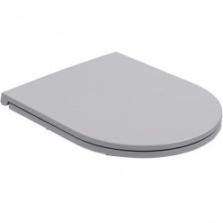 Κάλυμμα λεκάνης soft closing Sandwich slim stone grey, χρώμα: Γκρι