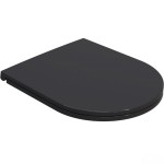 Κάλυμμα λεκάνης soft closing Sandwich Black Matt slim, χρώμα: Μαύρο Καλύμματα Κάλυμμα λεκάνης soft closing Sandwich Black Matt slim, χρώμα: Μαύρο Καλύμματα