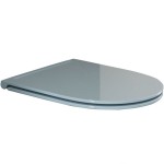 Κάλυμμα λεκάνης soft closing Sandwich Air Glossy slim, χρώμα: Μπλε Καλύμματα