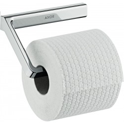 Paper holder no cover material: Brass, color: Chrome surface: Brushed Toilet paper holders