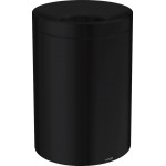 Χαρτοδοχείο Matt black από ορείχαλκο 5 lt ανοιχτό επιδαπέδιος τύπος, χρώμα: Μαύρο επιφάνεια: Ματ Χαρτοδοχεία