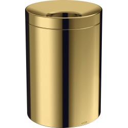 Waste bin material: Brass 5 lt Floor standing Open, color: Gold surface: Glossy Dustbins