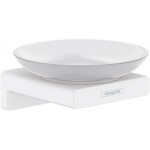 Σαπουνοθήκη από ορείχαλκο επίτοιχος τύπος Matt white, χρώμα: Λευκό επιφάνεια: Ματ Σαπουνοθήκες