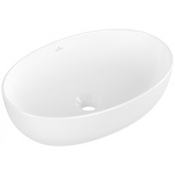 Washbasin Free standing 48,5x32,5x13,5 material: Porcelain Without hole Without overflow, color: White surface: Glossy Free standing