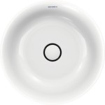 Washbasin Free standing 43x43x12 material: Porcelain Without hole Without overflow, color: White surface: Glossy