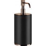 Dispenser countertop material: Brass Nero/ Copper PVD, color: Bronze surface: Glossy Soap dispensers