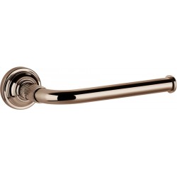 Paper holder no cover material: Brass, color: Bronze surface: Glossy Toilet paper holders