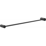 Towel 60cm Fixed material: Inox single, color: Black surface: Matt Towel rails