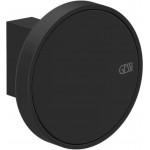 Άγκιστρο από ορείχαλκο μονό Φ6,7x5cm, Matte Black, χρώμα: Μαύρο επιφάνεια: Ματ Άγκιστρα