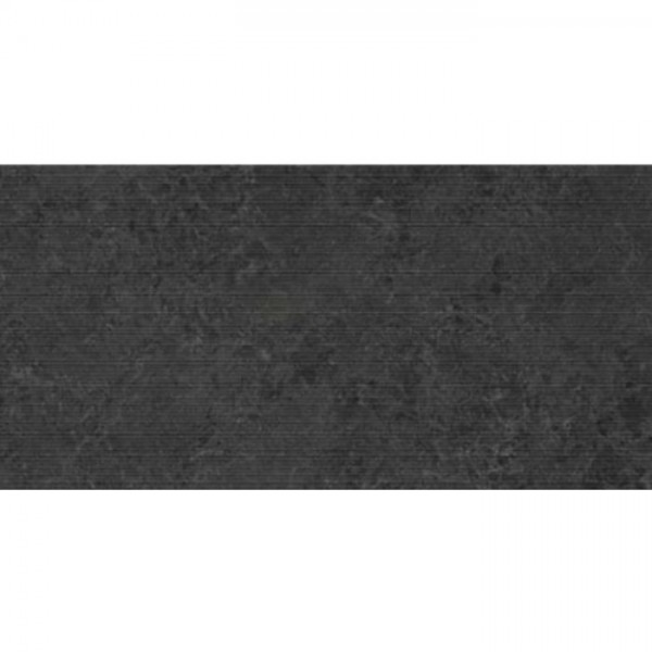 Μπορντούρα (Listello) 59,8x119,8 Ιταλίας rettificato Ribbed, 8,5mm Α’ διαλογής επιφάνεια: Σαγρέ - Ανάγλυφη, απόχρωση: Μαύρο Μπορντούρες-Decore