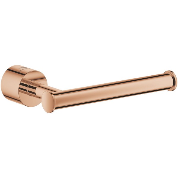 Paper holder no cover material: Brass, color: Pink Gold surface: Glossy Toilet paper holders