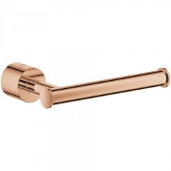 Paper holder no cover material: Brass, color: Pink Gold surface: Glossy Toilet paper holders