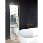 Mirror, shape: Rectangle 50x200 material: Metal, color: Gold Mirrors