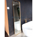 Mirror, shape: Rectangle 50x200 material: Metal, color: Gold Mirrors