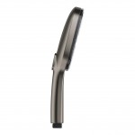 Shower head 3 jets, color: Grey surface: Brushed Hand showers