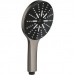 Shower head 3 jets, color: Grey surface: Brushed Hand showers