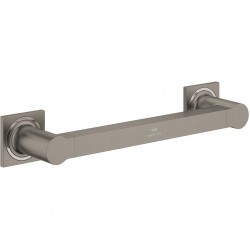 Λαβή επίτοιχη 30cm Brushed Hard Graphite από ορείχαλκο, χρώμα: Γκρι επιφάνεια: Βουρτσισμένη Λαβές μπάνιου