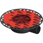 Σιφώνι ντουζιέρας extra flat DN50 από πλαστικό, χρώμα: Χρωμέ Βαλβίδες Σιφώνι ντουζιέρας extra flat DN50 από πλαστικό, χρώμα: Χρωμέ Βαλβίδες