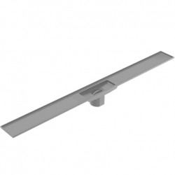 Αυλάκι ντουζιέρας (σχάρα) χωρίς κάλυμμα (60/70/80/90cm) από ορείχαλκο 60cm, χρώμα: Χρωμέ Αυλάκια ντουζιέρας