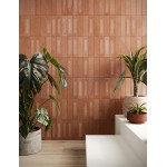 Brick 6x24 Italy 1st choice surface: Srained - Textured, hue: Brick Brick look tiles
