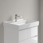 Washbasin Wall-mounted 60x47 With 1 bowl With hole in the middle Without overflow material: Porcelain, color: White surface: Glossy Wall-mounted Washbasin Wall-mounted 60x47 With 1 bowl With hole in the middle Without overflow material: Porcelain, color: White surface: Glossy Wall-mounted