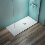 Ντουζιέρα ορθογώνια 140x70x3 από συνθετικό pure white, χρώμα: Λευκό επιφάνεια: Ματ Ντουζιέρα ορθογώνια 140x70x3 από συνθετικό pure white, χρώμα: Λευκό επιφάνεια: Ματ