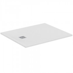 Ντουζιέρα ορθογώνια 120x100x3 από συνθετικό pure white, χρώμα: Λευκό επιφάνεια: Ματ Ορθογώνιες
