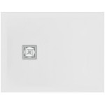 Ντουζιέρα ορθογώνια 90x70x3 από συνθετικό pure white, χρώμα: Λευκό επιφάνεια: Ματ Ορθογώνιες