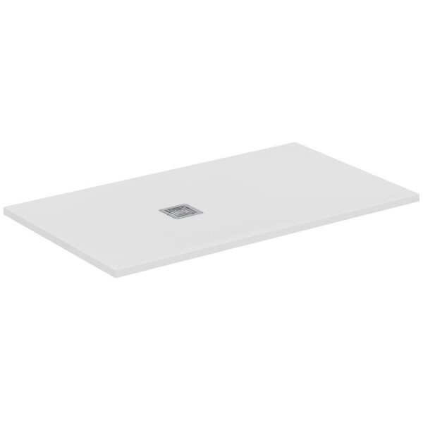 Ντουζιέρα ορθογώνια 140x80x3 από συνθετικό pure white, χρώμα: Λευκό επιφάνεια: Ματ Ντουζιέρα ορθογώνια 140x80x3 από συνθετικό pure white, χρώμα: Λευκό επιφάνεια: Ματ